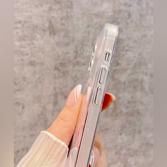 NWT iPhone13ProMax Sparkling Butterfly Glitter Clear Phone Case - Picture 2 of 3